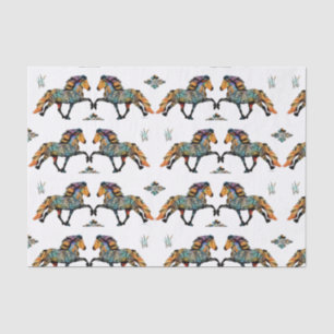 Pop Art Islandpferd  Seidenpapier