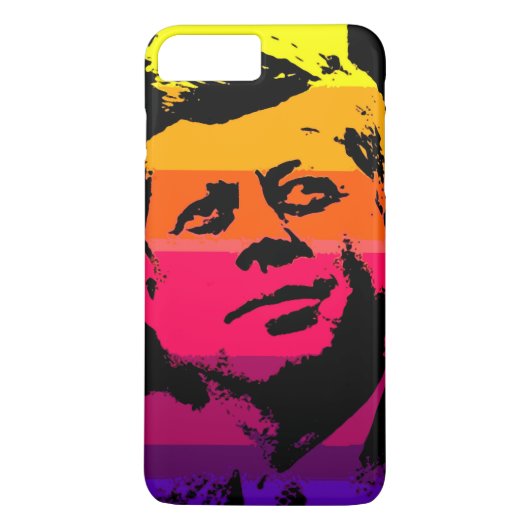 Pop Art Jack JFK John F. Kennedy Case-Mate iPhone Hülle (Rückseite)