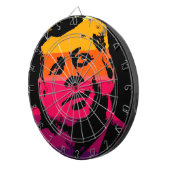 Pop Art Jack JFK John F. Kennedy Dartscheibe (Vorderseite rechts)
