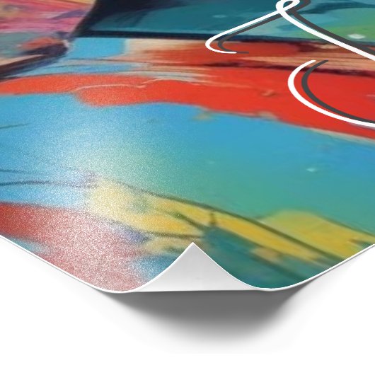 Pop Art Jack JFK John F. Kennedy Fotodruck (Ecke)