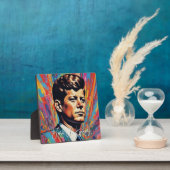 Pop Art Jack JFK John F. Kennedy Fotoplatte (InSitu)