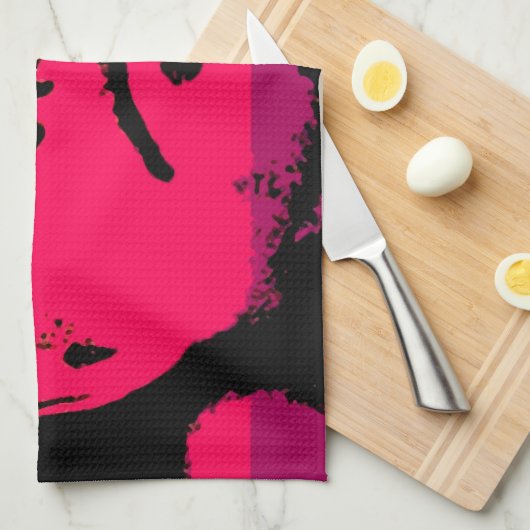 Pop Art Jack JFK John F. Kennedy Geschirrtuch (Viertel Falte)