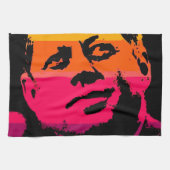 Pop Art Jack JFK John F. Kennedy Geschirrtuch (Horizontal)
