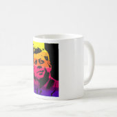 Pop Art Jack JFK John F. Kennedy Kaffeetasse (VorderseiteRechts)