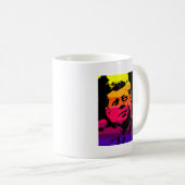 Pop Art Jack JFK John F. Kennedy Kaffeetasse (VorderseiteRechts)