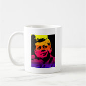 Pop Art Jack JFK John F. Kennedy Kaffeetasse (Links)