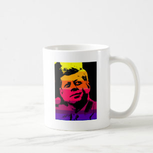 Pop Art Jack JFK John F. Kennedy Kaffeetasse