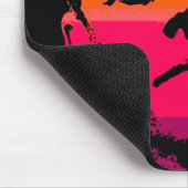 Pop Art Jack JFK John F. Kennedy Mousepad (Ecke)