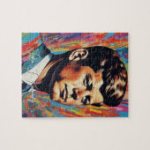 Pop Art Jack JFK John F. Kennedy Puzzle (Horizontal)