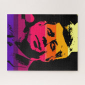 Pop Art Jack JFK John F. Kennedy Puzzle (Horizontal)