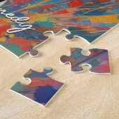 Pop Art Jack JFK John F. Kennedy Puzzle (Seite)