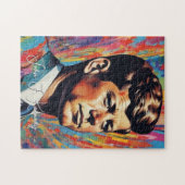 Pop Art Jack JFK John F. Kennedy Puzzle (Horizontal)