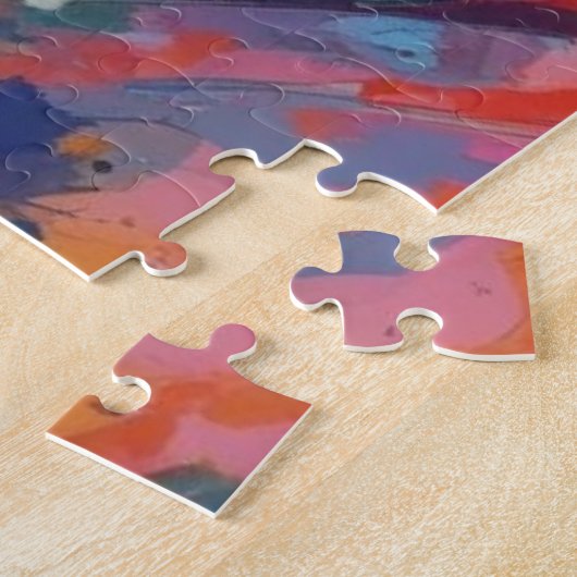 Pop Art Jack JFK John F. Kennedy Puzzle (Seite)