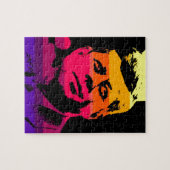 Pop Art Jack JFK John F. Kennedy Puzzle (Horizontal)