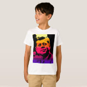 Pop Art Jack JFK John F. Kennedy T-Shirt (Vorne ganz)