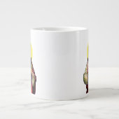 Pop Art Jesus Christus Jumbo-Tasse (Vorderseite)
