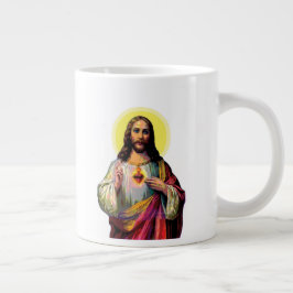 Pop Art Jesus Christus Jumbo-Tasse