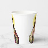 Pop Art Jesus Christus Pappbecher (Rechts)