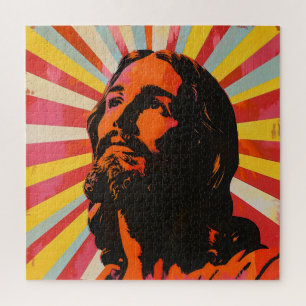 Pop Art Jesus Christus Puzzle