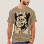 Pop Art JFK John F. Kennedy, Präsident der Vereini T-Shirt (Vorderseite)