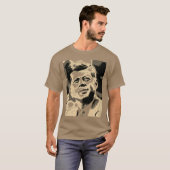 Pop Art JFK John F. Kennedy, Präsident der Vereini T-Shirt (Vorne ganz)