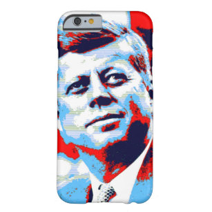 Pop Art JFK John F. Kennedy Red Blue Barely There iPhone 6 Hülle