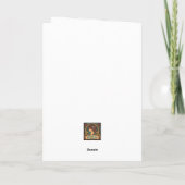 Pop Art Just Married Karte (Rückseite)