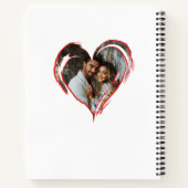 Pop Art "Just Married" SpiralNotebook Notizblock (Rückseite)