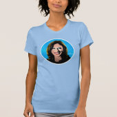 POP ART KAMALA HARRIS PORTRAIT T-Shirt (Vorderseite)