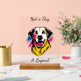 Pop Art Kangal Design Acrylschild