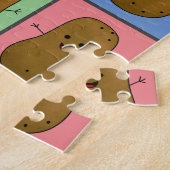 Pop-Art-Kartoffel Puzzle (Seite)