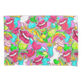 Pop Art Kissenbezug (Vorderseite-Links)