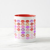 Pop Art Kisses - Tasse für Getränke (Zentrum)