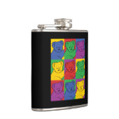 Pop Art Koala Flachmann (Rechts)