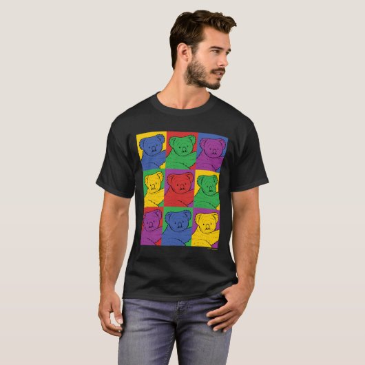 Pop Art Koala T-Shirt (Vorne ganz)