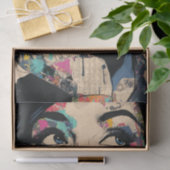 PoP Art Königin1  Seidenpapier (Geschenk)