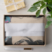 PoP Art Königin2 Seidenpapier (Geschenk)