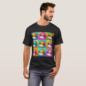 Pop-Art-Kugelfisch T-Shirt (Vorne ganz)