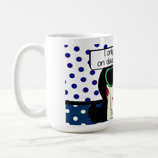 Pop Art Lady Coffee Tasse (Links)