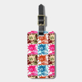 Pop Art Lady Liberty Gepäcktag Gepäckanhänger (Vorderseite vertikal)