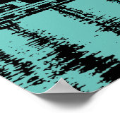 Pop Art Lady Liberty Poster (Ecke)