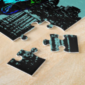 Pop Art Lady Liberty Puzzle (Seite)