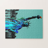 Pop Art Lady Liberty Puzzle (Horizontal)