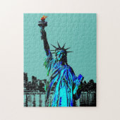 Pop Art Lady Liberty Puzzle (Vertikal)