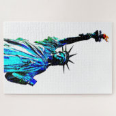 Pop Art Lady Liberty Puzzle (Horizontal)