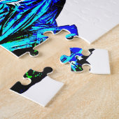 Pop Art Lady Liberty Puzzle (Seite)