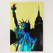 Pop Art Lady Liberty Puzzle (Vertikal)
