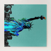 Pop Art Lady Liberty Puzzle (Horizontal)