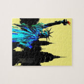 Pop Art Lady Liberty Puzzle (Horizontal)
