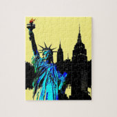 Pop Art Lady Liberty Puzzle (Vertikal)